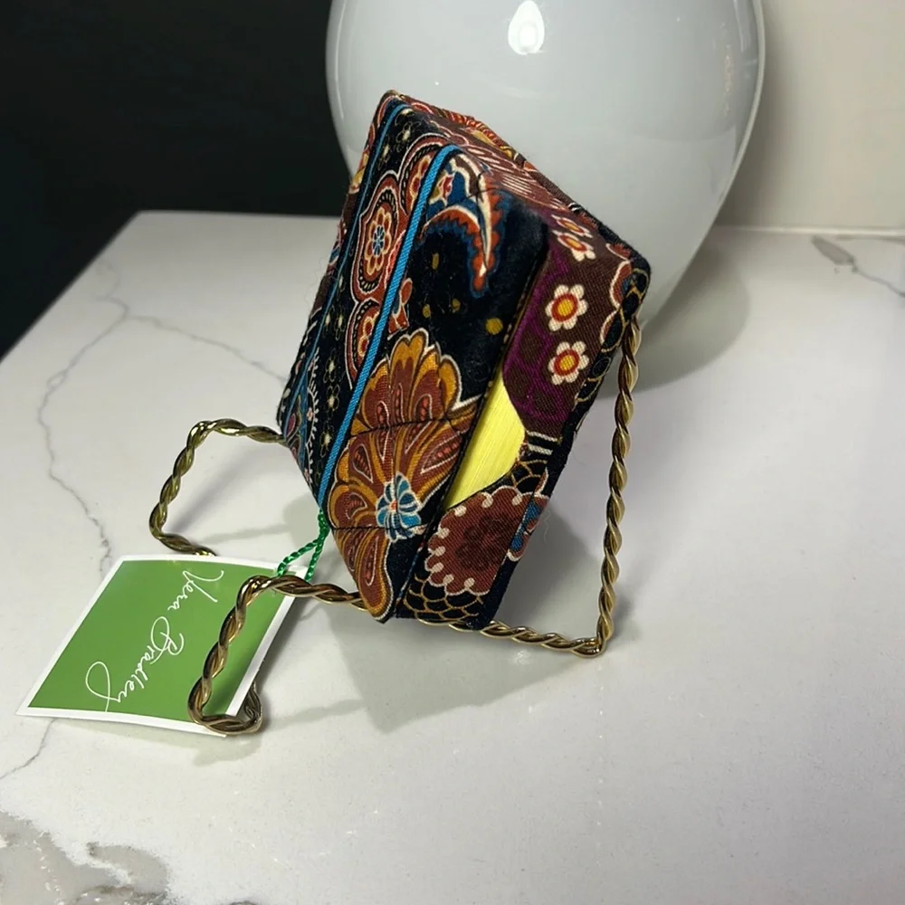 Vera Bradley Kensington Note Box Post-it Notes NWT